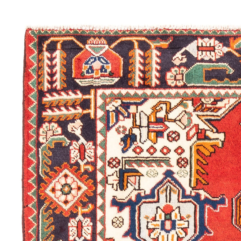 Hamadan Teppich 155x295cm - Perserteppich - rot