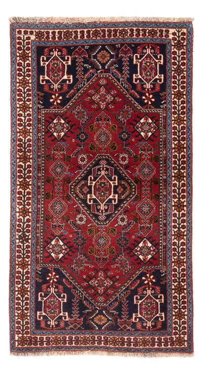 Abadeh Teppich 75x147cm - Perserteppich - rot