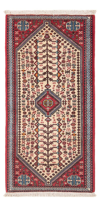 Abadeh Teppich 63x147cm - Perserteppich - creme