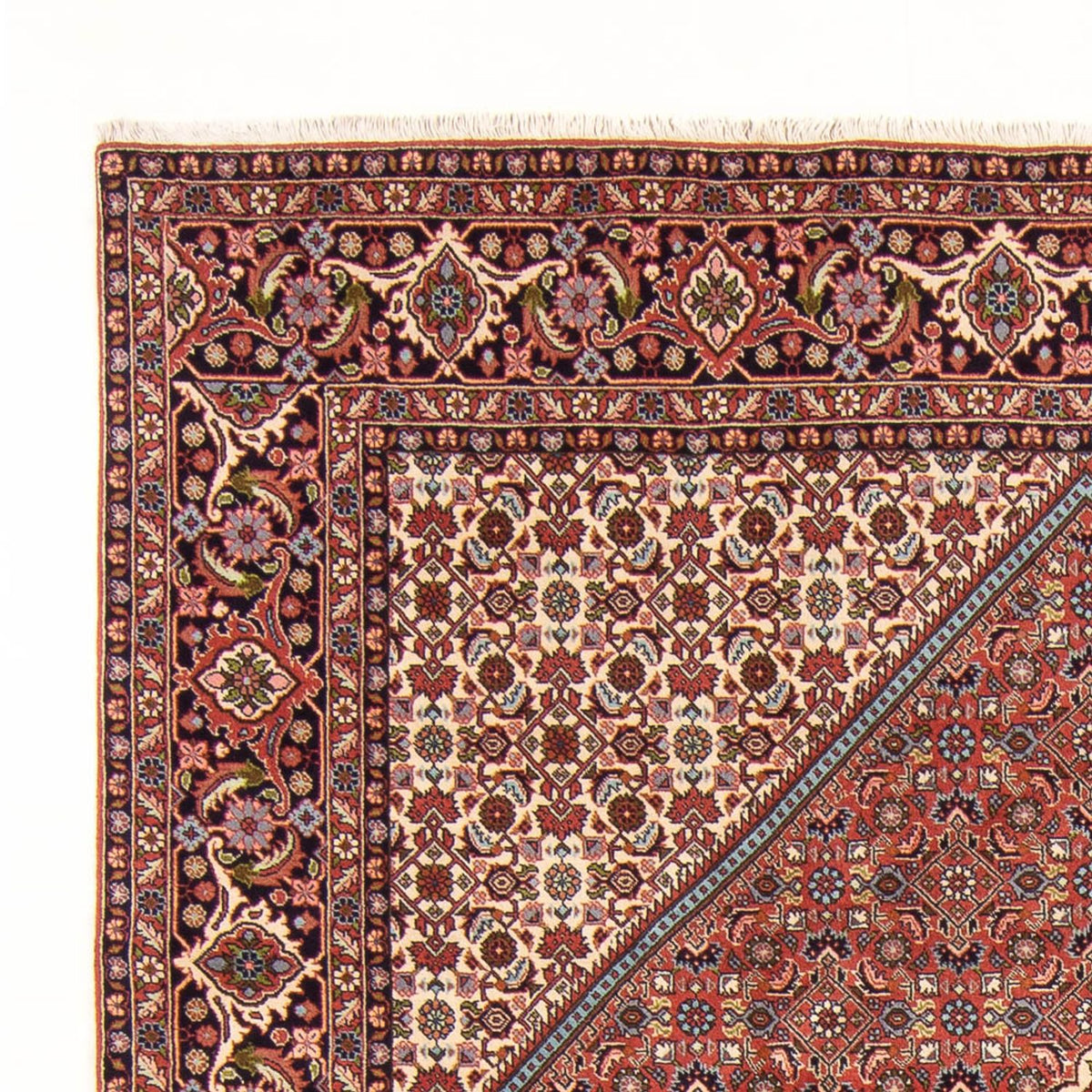 Bidjar - Bukan Teppich 197x296cm - Perserteppich - rot