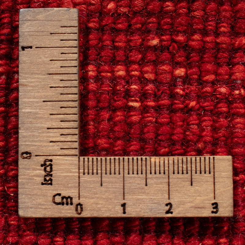 Gabbeh Persisch Teppich 103x150cm - Perserteppich Wollteppich - rot
