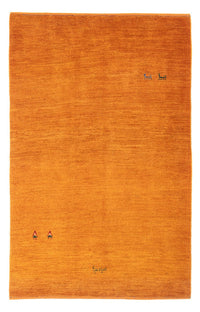 Gabbeh Persisch Teppich 113x167cm - Perserteppich Wollteppich - orange – product image