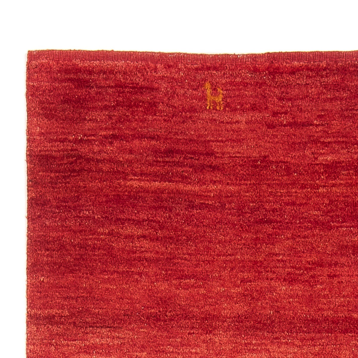 Gabbeh Persisch Teppich 119x175cm - Perserteppich Wollteppich - rot