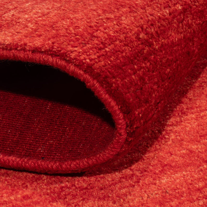 Gabbeh Persisch Teppich 102x147cm - Perserteppich Wollteppich - rot