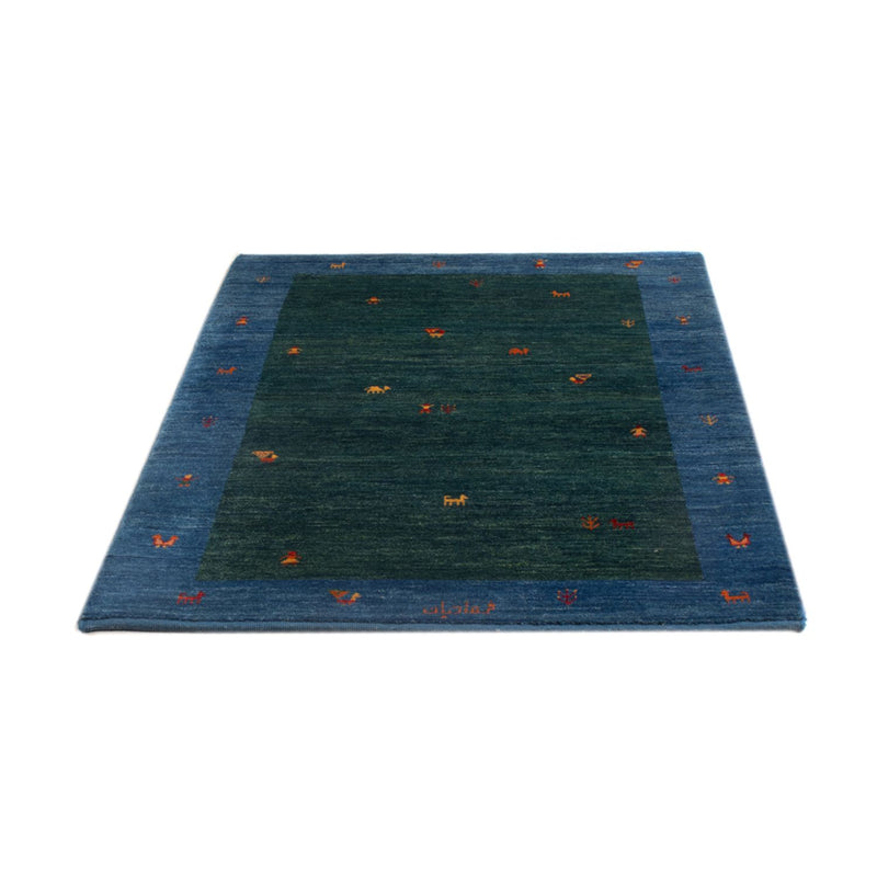 Gabbeh Persisch Teppich 102x153cm - Perserteppich Wollteppich - mehrfarbig