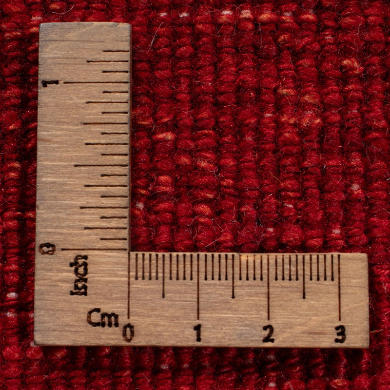 Gabbeh Persisch Teppich 100x130cm - Perserteppich Wollteppich - rot