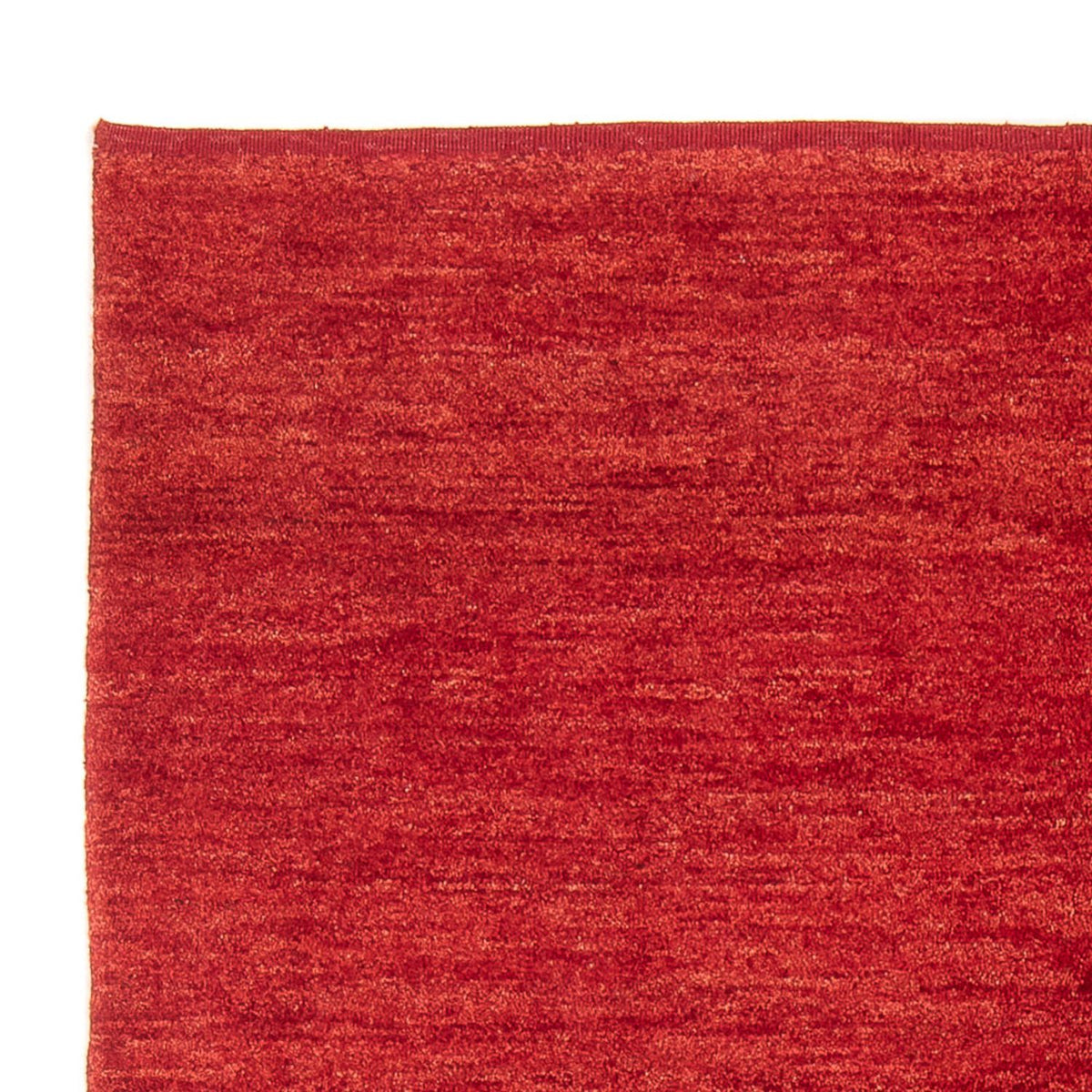 Gabbeh Persisch Teppich 139x184cm - Perserteppich Wollteppich - rot