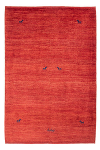 Gabbeh Persisch Teppich 124x176cm - Perserteppich Wollteppich - rot – product image