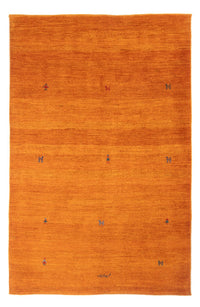 Gabbeh Persisch Teppich 123x187cm - Perserteppich Wollteppich - orange – product image