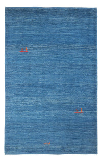 Gabbeh Persisch Teppich 116x180cm - Perserteppich Wollteppich - blau – product image