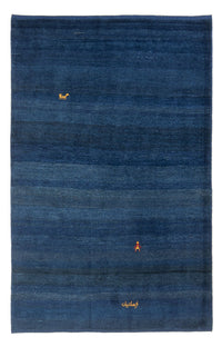 Gabbeh Persisch Teppich 117x172cm - Perserteppich Wollteppich - dunkelblau – product image