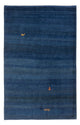 Gabbeh Persisch Teppich 117x172cm - Perserteppich Wollteppich - dunkelblau