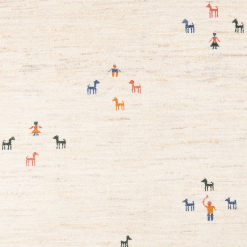 Gabbeh Persisch Teppich 120x177cm - Perserteppich Wollteppich - mehrfarbig
