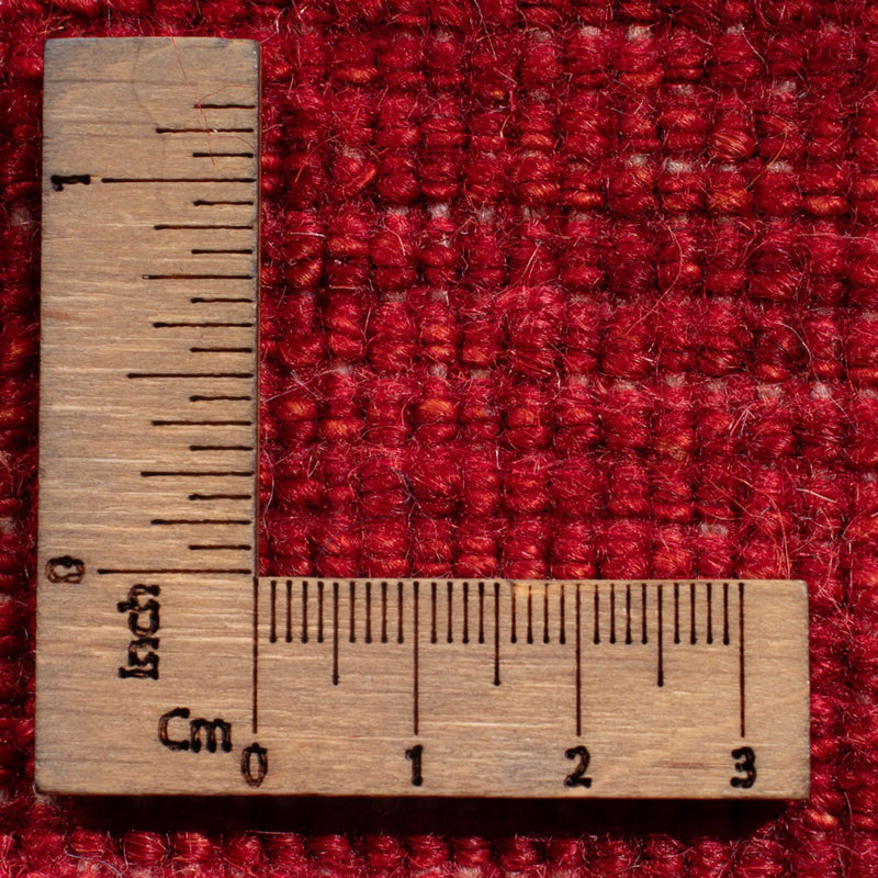 Gabbeh Persisch Teppich 114x185cm - Perserteppich Wollteppich - rot