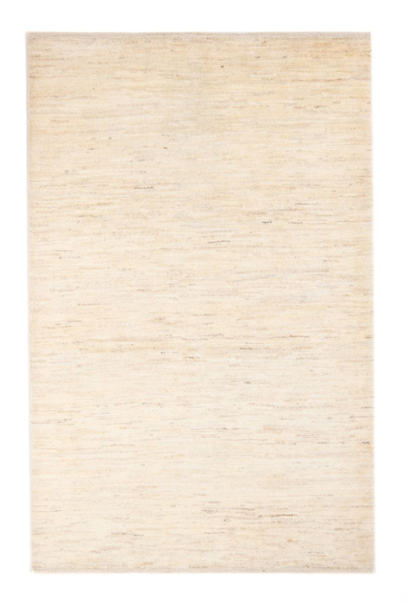 Gabbeh Persisch Teppich 107x163cm - Perserteppich Wollteppich - hellbeige