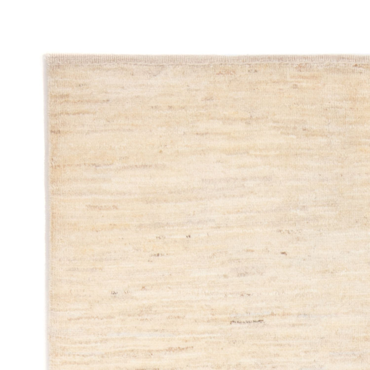 Gabbeh Persisch Teppich 107x163cm - Perserteppich Wollteppich - hellbeige