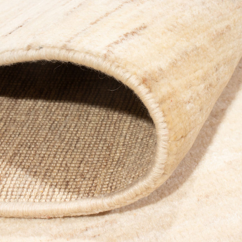 Gabbeh Persisch Teppich 107x163cm - Perserteppich Wollteppich - hellbeige