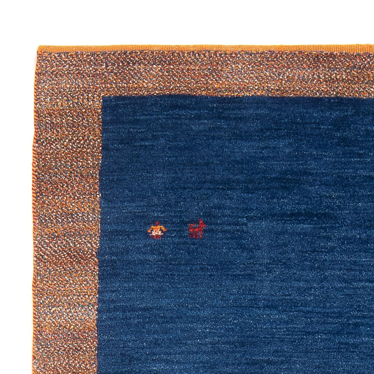 Gabbeh Persisch Teppich 124x175cm - Perserteppich Wollteppich - mehrfarbig