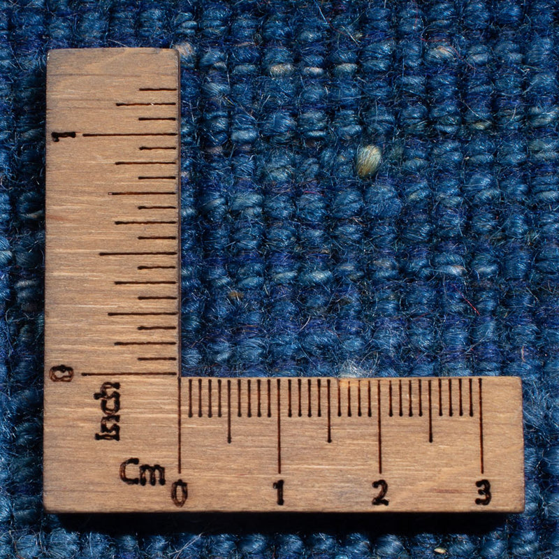Gabbeh Persisch Teppich 115x176cm - Perserteppich Wollteppich - blau