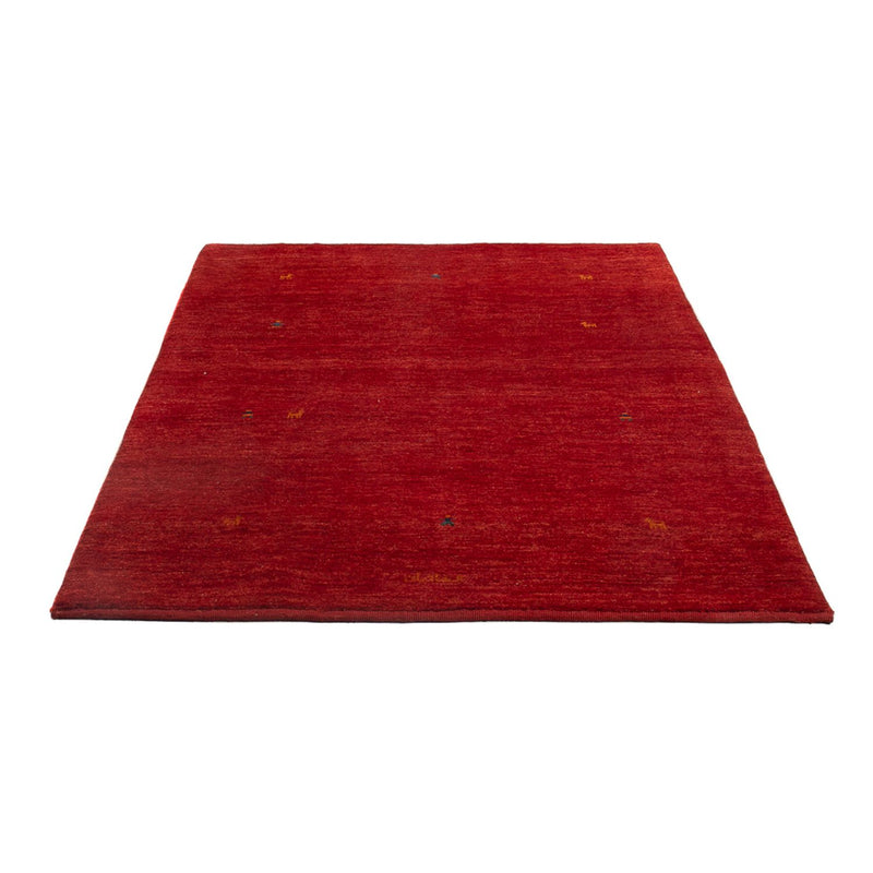 Gabbeh Persisch Teppich 122x186cm - Perserteppich Wollteppich - rot