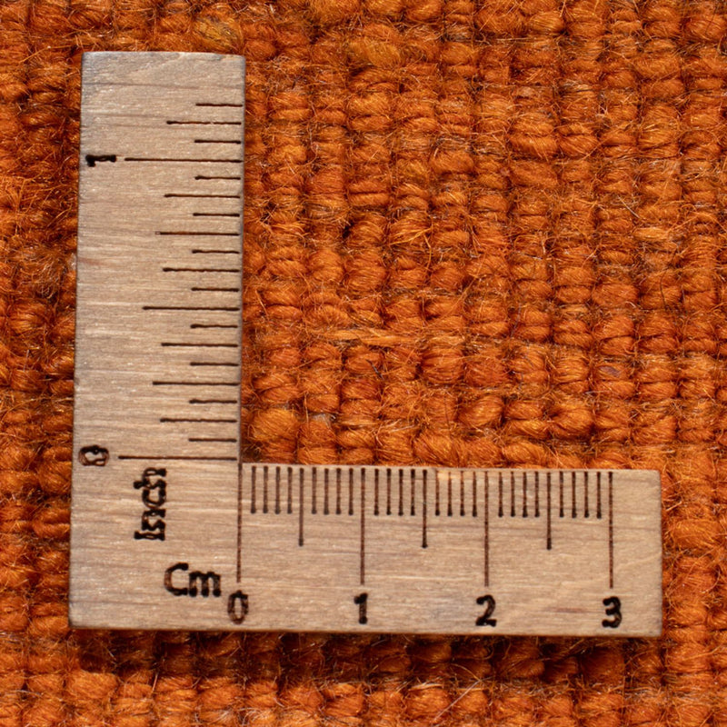 Gabbeh Persisch Teppich 104x147cm - Perserteppich Wollteppich - orange
