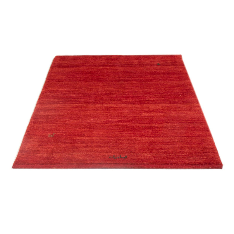 Gabbeh Persisch Teppich 101x156cm - Perserteppich Wollteppich - rot