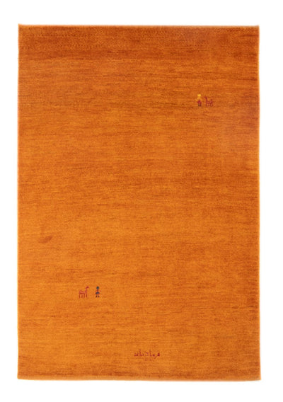 Gabbeh Persisch Teppich 100x159cm - Perserteppich Wollteppich - terrakotta