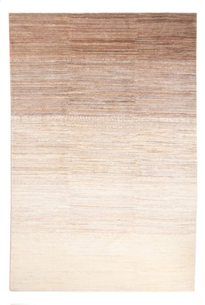 Gabbeh Persisch Teppich 204x296cm - Perserteppich Wollteppich - natur