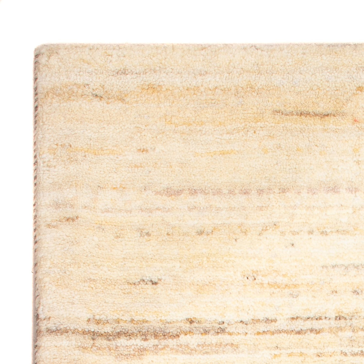 Gabbeh Persisch Teppich 61x94cm - Perserteppich Wollteppich - beige