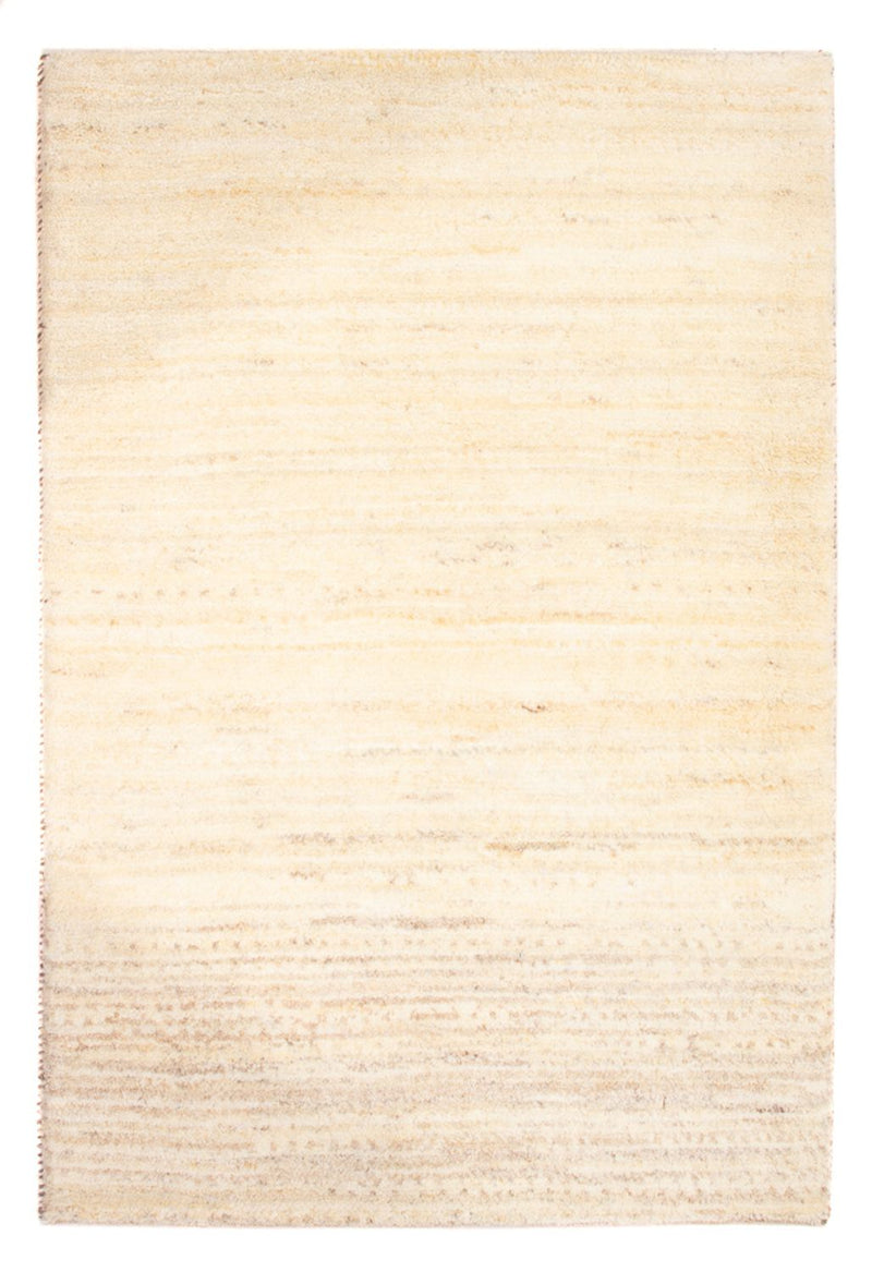 Gabbeh Persisch Teppich 58x89cm - Perserteppich Wollteppich - beige
