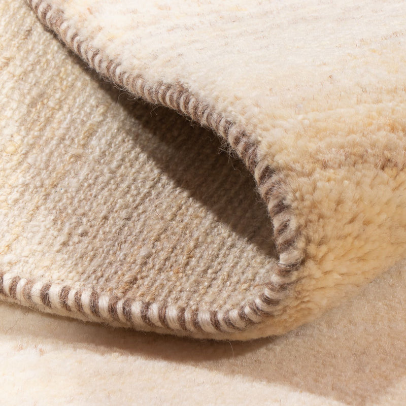 Gabbeh Persisch Teppich 58x89cm - Perserteppich Wollteppich - beige