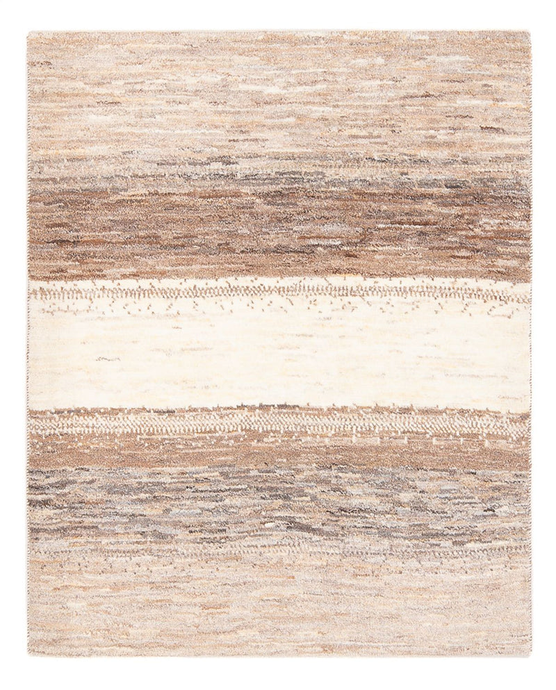 Gabbeh Teppich - Perser - 107 x 130 cm - natur