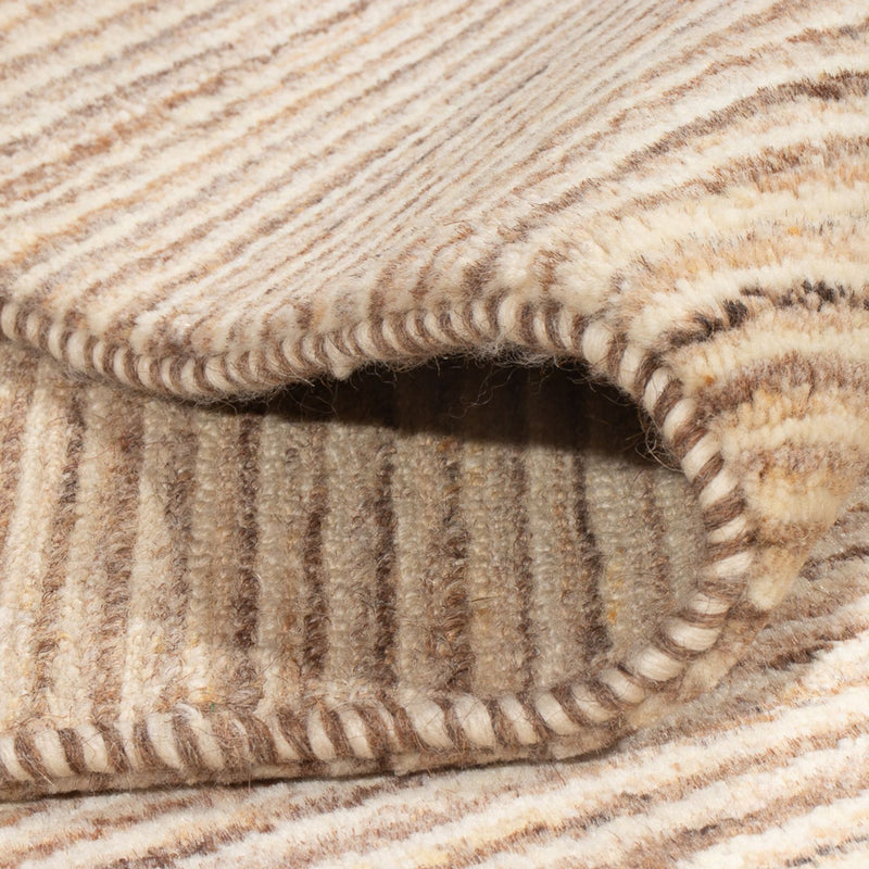 Gabbeh Teppich - Perser - 173 x 216 cm - hellbraun