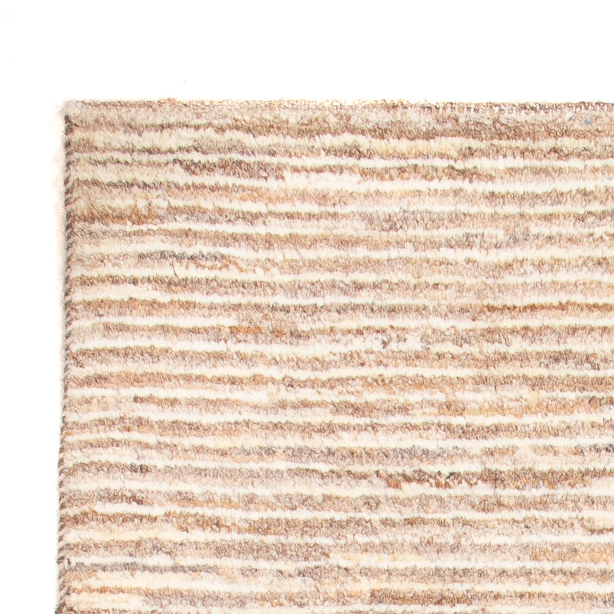 Gabbeh Persisch Teppich 60x98cm - Perserteppich Wollteppich - hellbeige