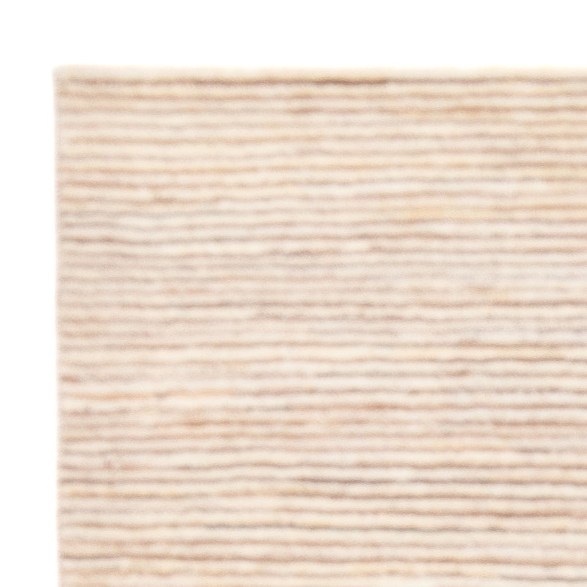 Gabbeh Persisch Teppich 105x140cm - Perserteppich Wollteppich - dunkelbeige
