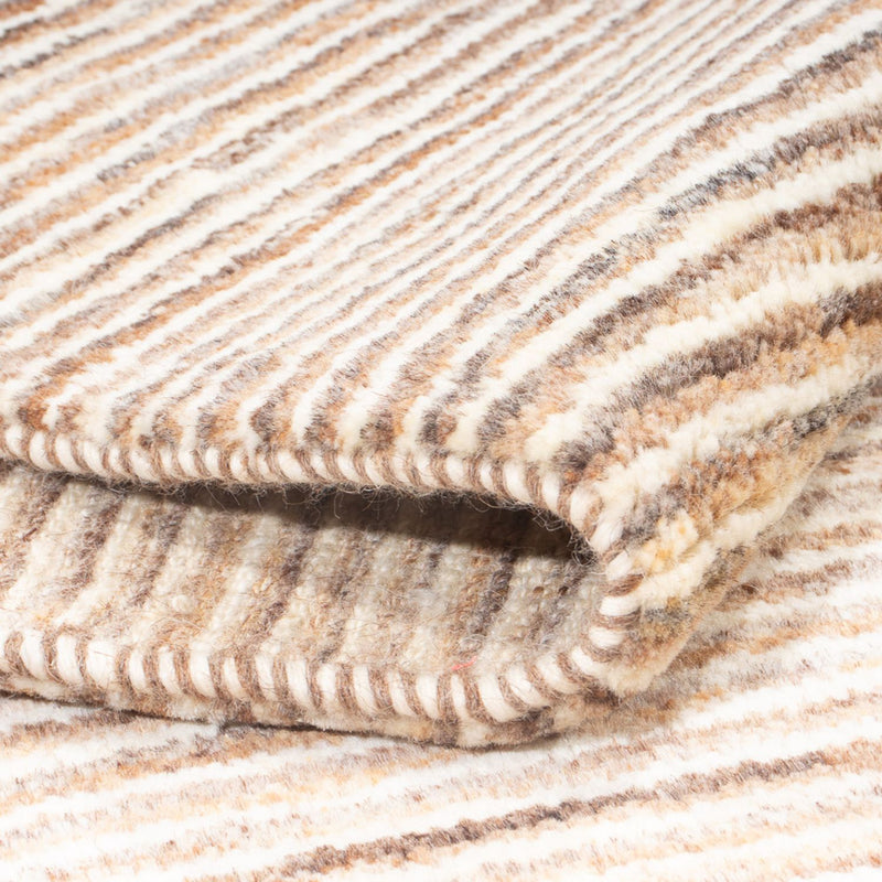 Gabbeh Persisch Teppich 152x194cm - Perserteppich Wollteppich - beige