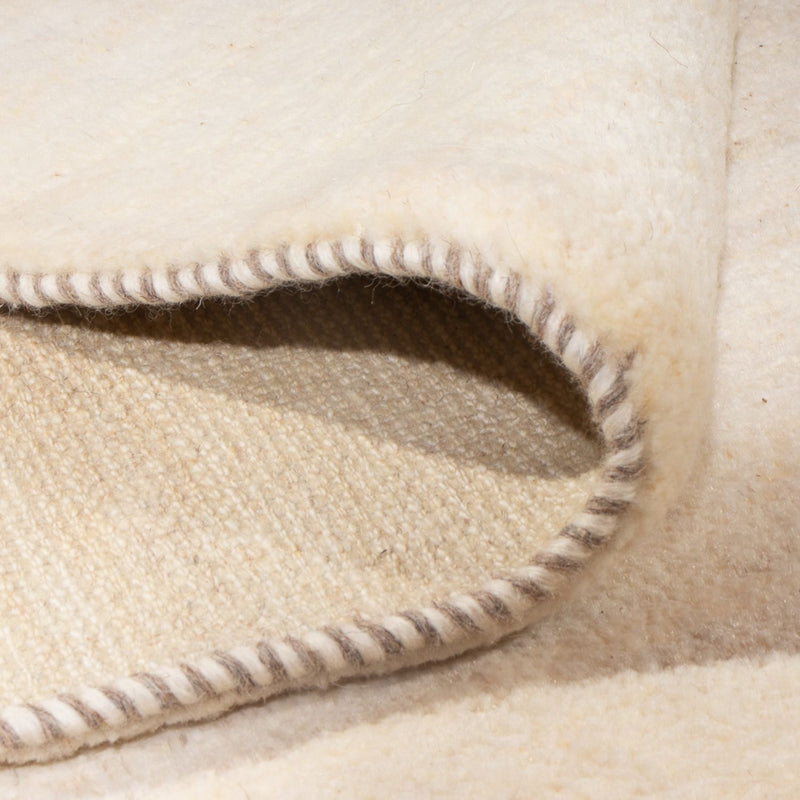 Gabbeh Teppich - Perser - 216 x 298 cm - hellbeige