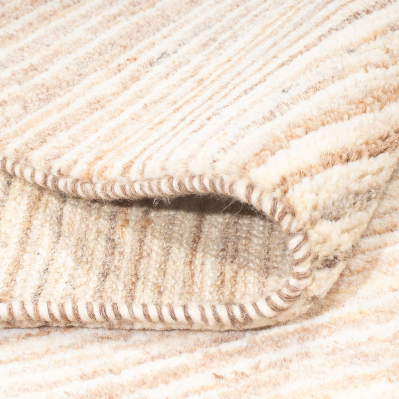 Gabbeh Persisch Teppich 146x205cm - Perserteppich Wollteppich - beige