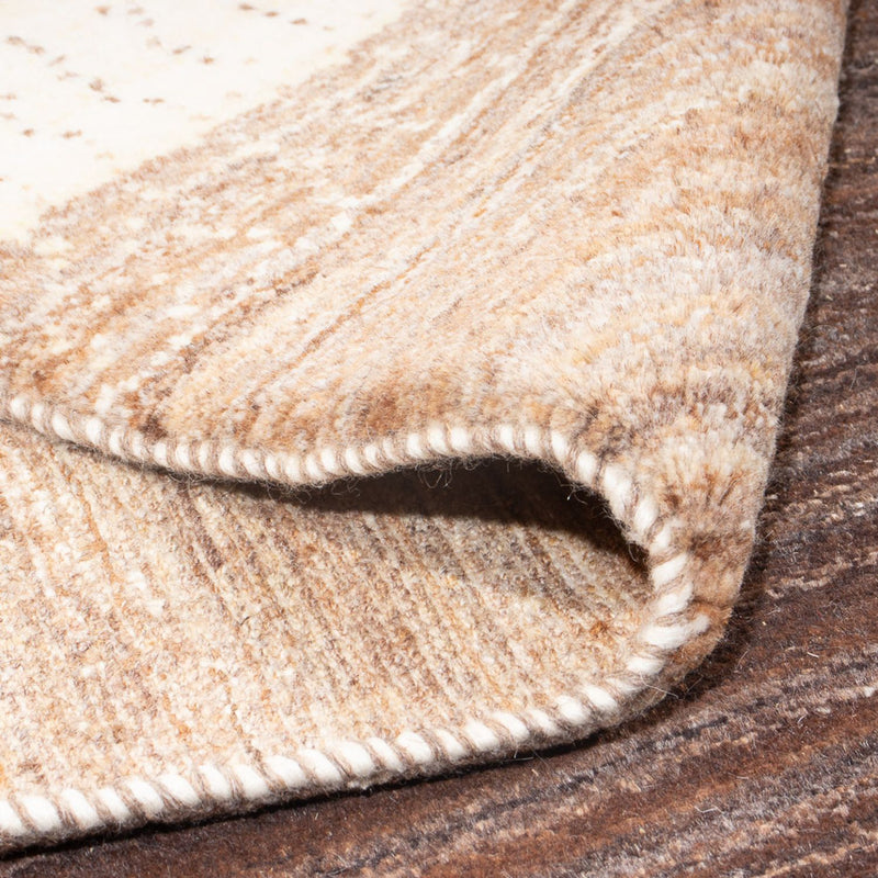 Gabbeh Persisch Teppich 212x285cm - Perserteppich Wollteppich - natur