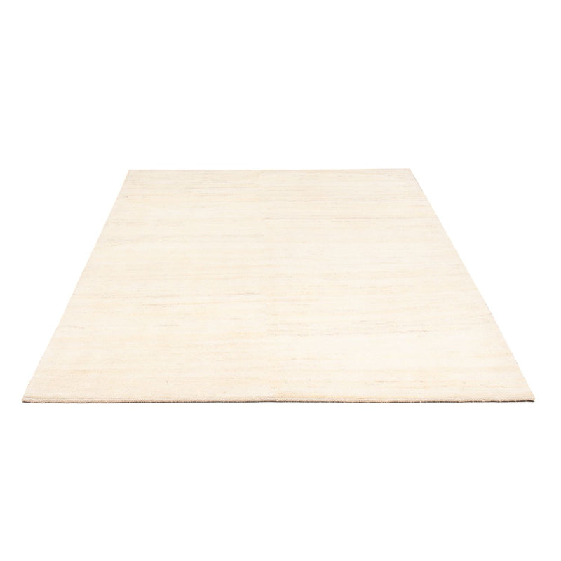 Gabbeh Persisch Teppich 142x204cm - Perserteppich Wollteppich - hellbeige