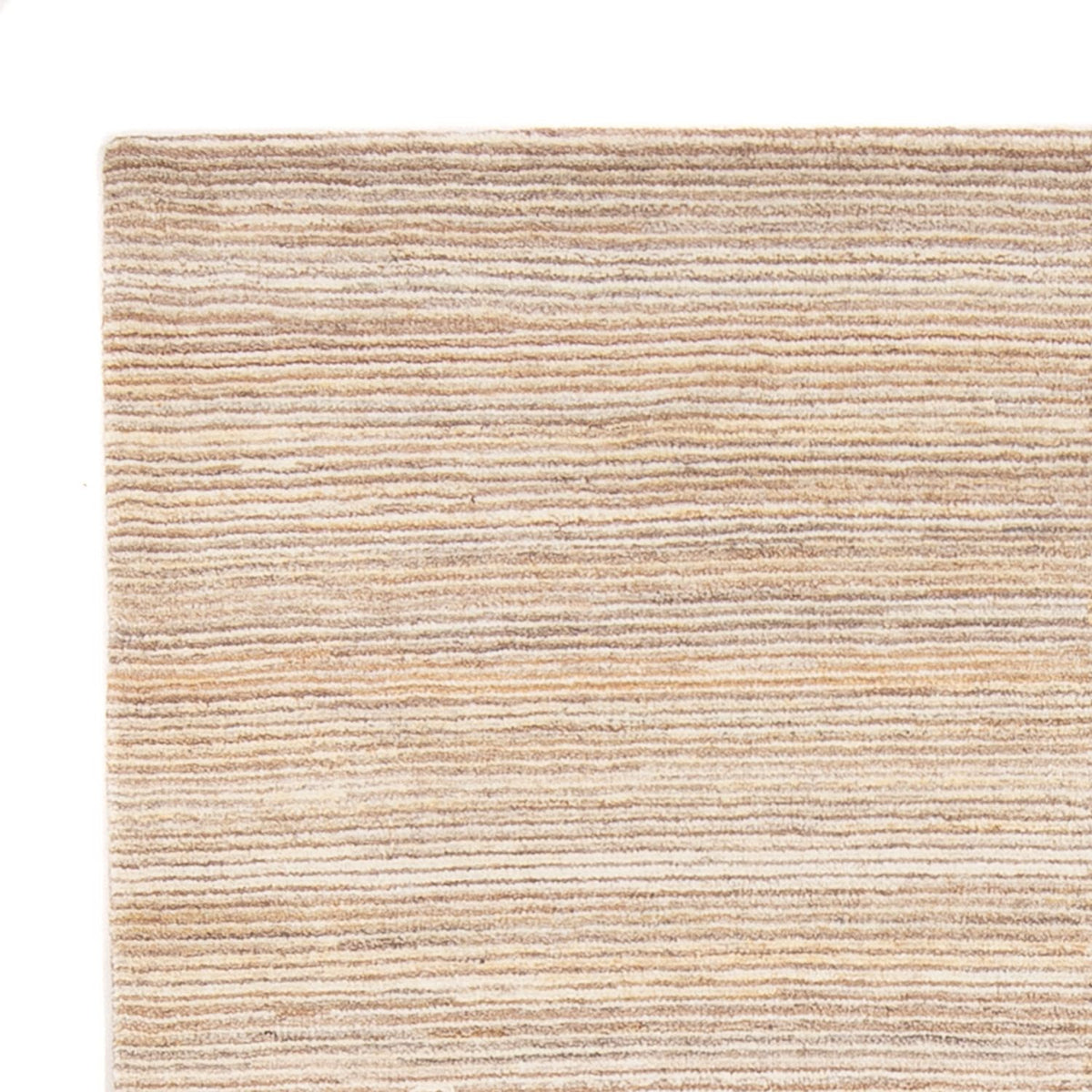 Gabbeh Persisch Teppich 166x238cm - Perserteppich Wollteppich - hellbraun