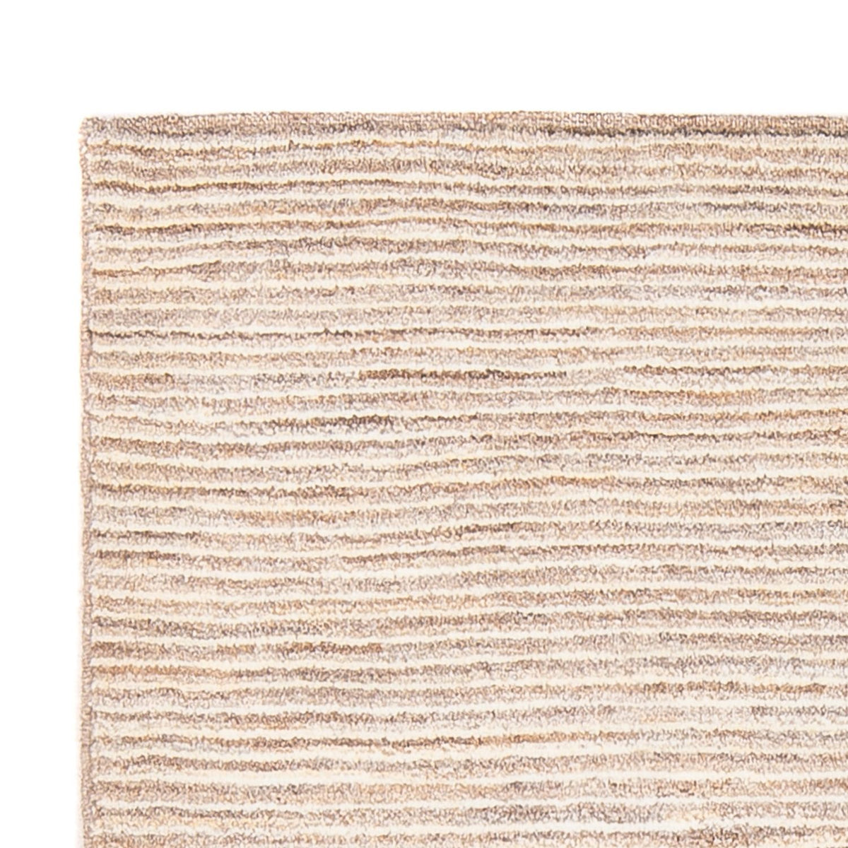Gabbeh Persisch Teppich 102x145cm - Perserteppich Wollteppich - hellbeige
