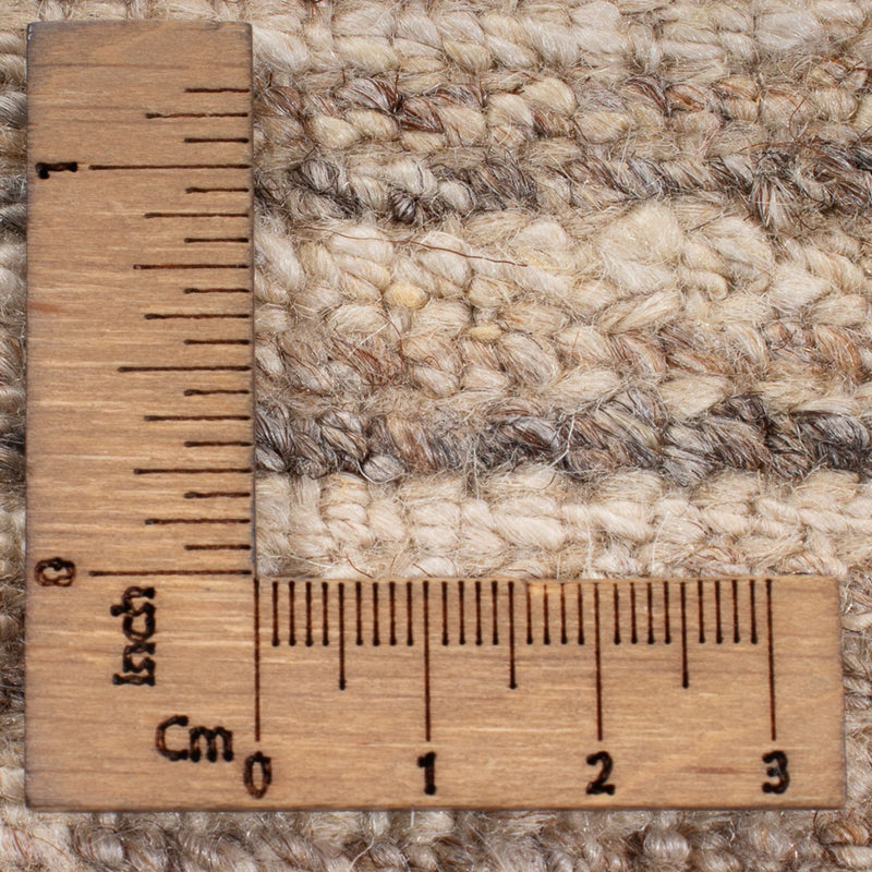 Gabbeh Persisch Teppich 211x292cm - Perserteppich Wollteppich - hellbraun