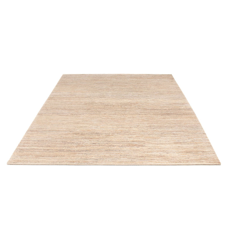 Gabbeh Persisch Teppich 194x244cm - Perserteppich Wollteppich - hellbraun