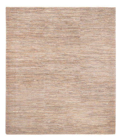Gabbeh Persisch Teppich 214x244cm - Perserteppich Wollteppich - hellbraun