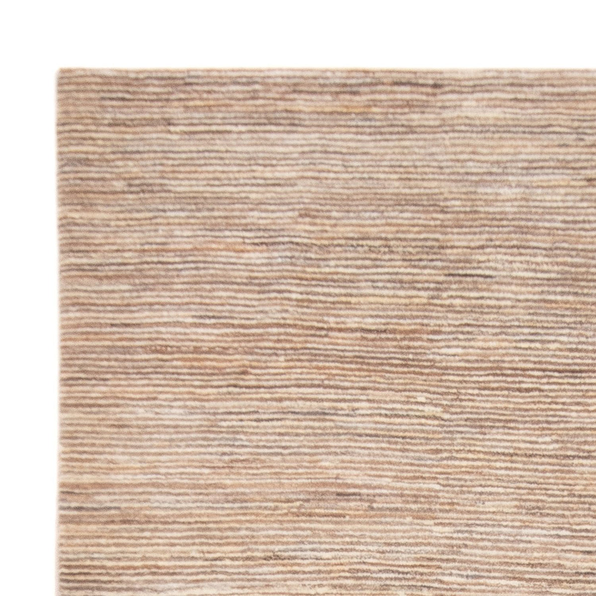Gabbeh Persisch Teppich 214x244cm - Perserteppich Wollteppich - hellbraun