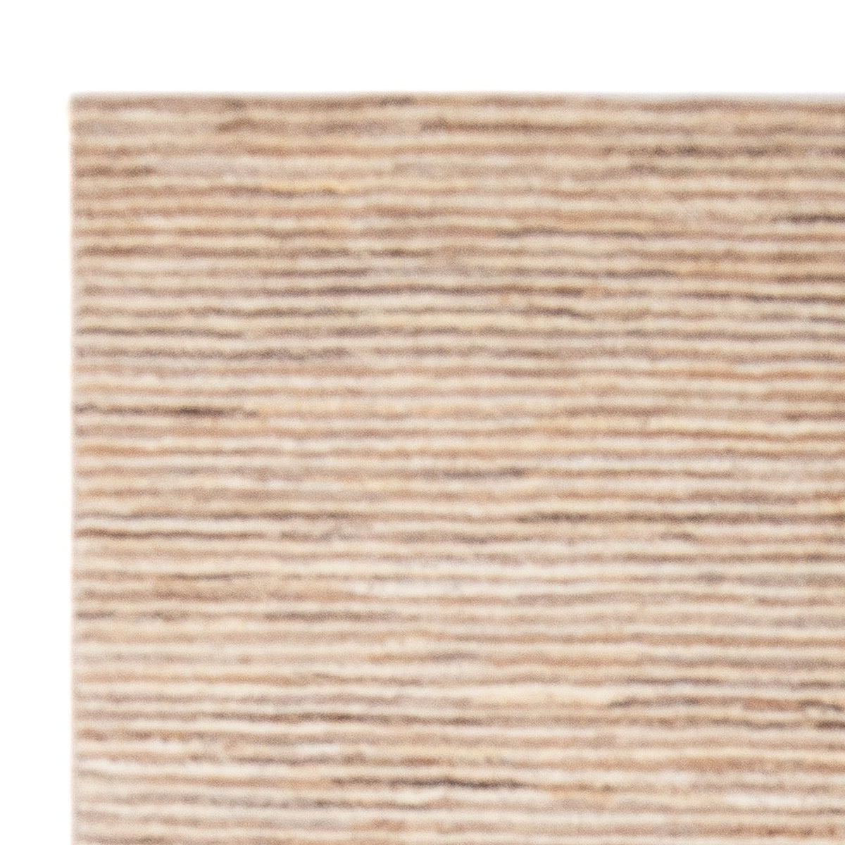 Gabbeh Persisch Teppich 143x193cm - Perserteppich Wollteppich - hellbraun