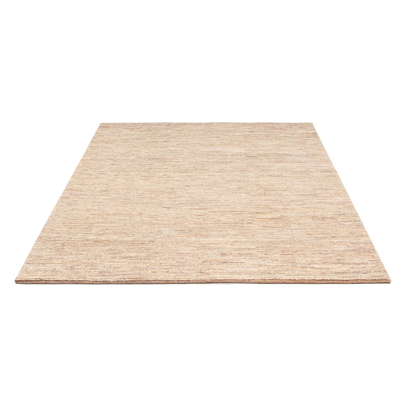 Gabbeh Persisch Teppich 150x205cm - Perserteppich Wollteppich - hellbraun