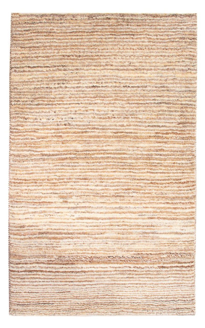Gabbeh Persisch Teppich 61x94cm - Perserteppich Wollteppich - dunkelbeige
