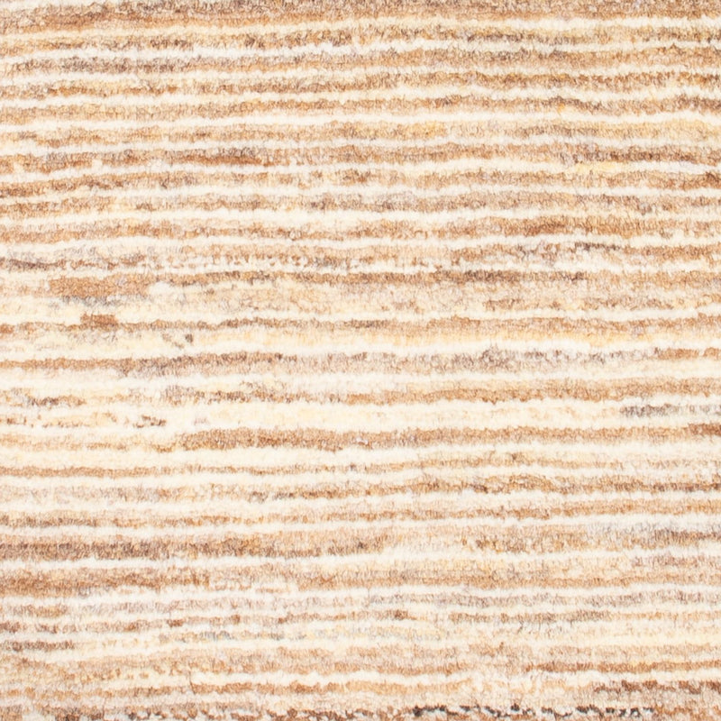 Gabbeh Persisch Teppich 61x94cm - Perserteppich Wollteppich - dunkelbeige